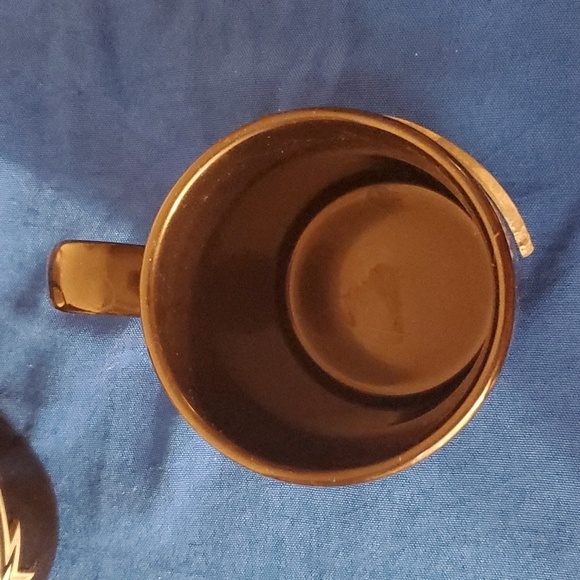 Two (2) San Antonio Spurs black coffee mug tea cup 10 oz each - Picture 7 of 15